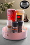 Hermia PDM08363 Bandeja de Plástico con Rotación 360° Rosa